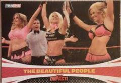 The Beautiful People #64 Wrestling Cards 2009 TriStar TNA Impact Prices