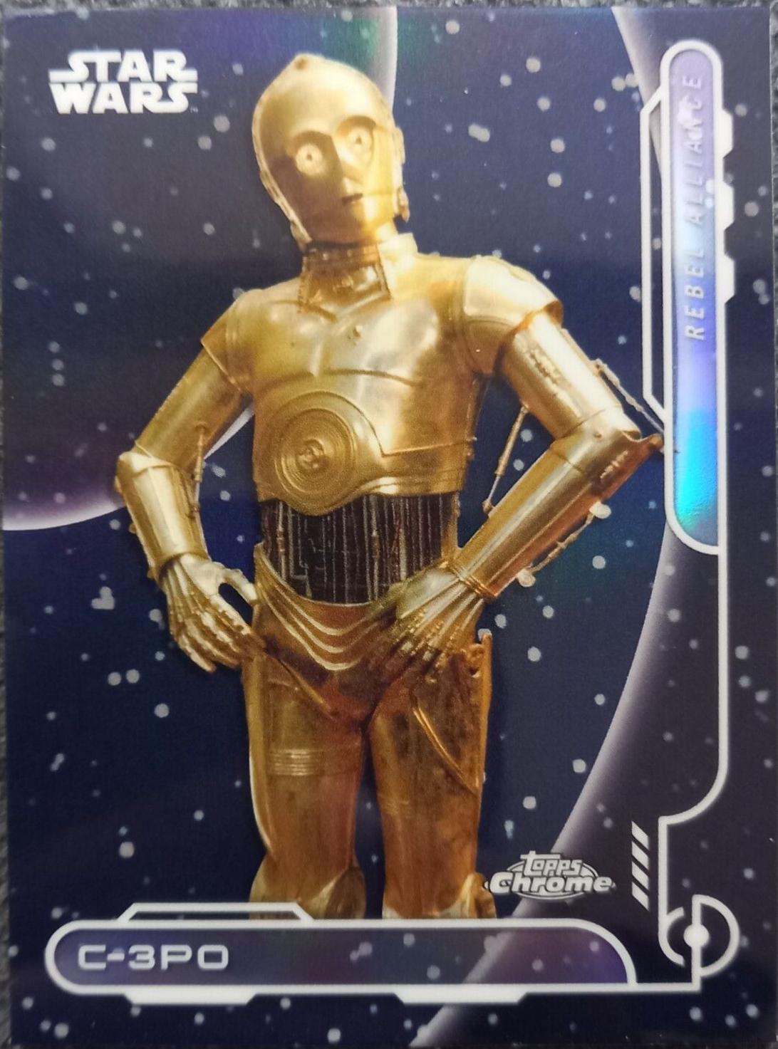 C-3PO [Superfractor] #RA-6 Star Wars 2024 Topps Chrome Galactic Civil War