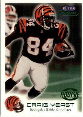 Craig Yeast [Stealth] #135R Football Cards 1999 Fleer Focus