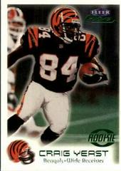 Craig Yeast [Stealth] #135R Football Cards 1999 Fleer Focus Prices