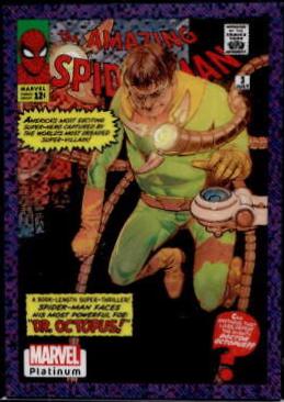 Doctor Octopus [Purple Pixel] #VI26 Marvel 2023 Upper Deck Platinum Cover Variant