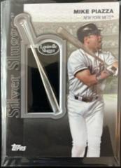 Mike Piazza [Black] #SSA-MP Baseball Cards 2022 Topps Silver Slugger Award Patches Prices