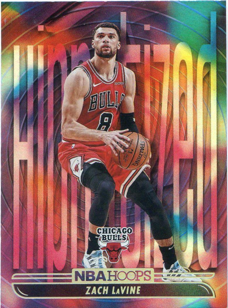 Zach LaVine #16 Basketball Cards 2021 Panini Hoops HIPnotized