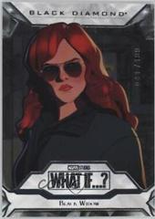 Black Widow #BD2 Marvel 2023 Upper Deck What If Black Diamond Prices