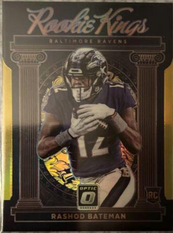 Rashod Bateman [Gold] #RK-10 Football Cards 2021 Panini Donruss Optic Rookie Kings