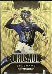 Drew Romo [Gold Vinyl] #8 Baseball Cards 2023 Panini Chronicles Crusade Prices