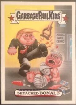 Detached Donald #144 Garbage Pail Kids Disgrace to the White House