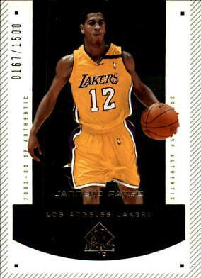 Jannero Pargo #195 Basketball Cards 2002 SP Authentic