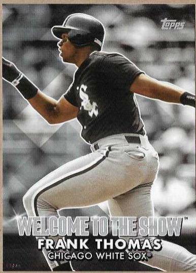 Frank Thomas [5x7] #WTTS-10 Baseball Cards 2022 Topps Welcome to the Show