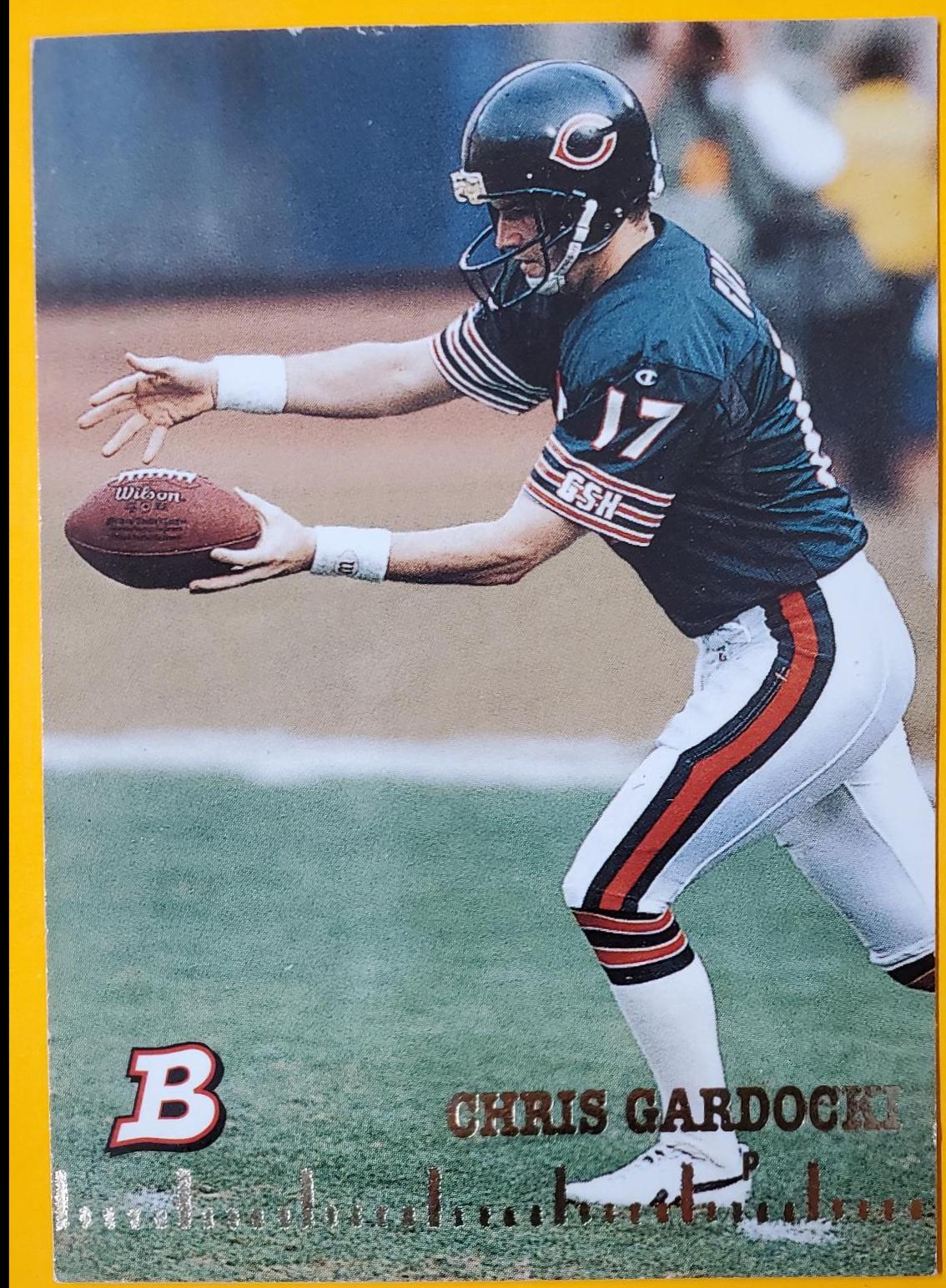 Chris Gardocki #109 Football Cards 1994 Bowman