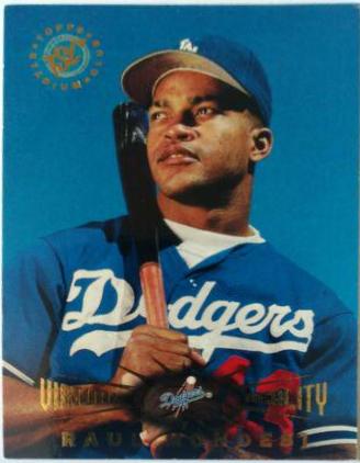 Raul Mondesi #35 Baseball Cards 1995 Stadium Club Virtual Reality