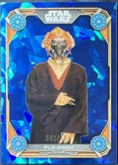 Plo Koon #JC-2 Star Wars 2024 Topps Chrome Sapphire Jedi High Council Prices