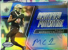 Marquez Callaway [Blue] #CPS-MCA Football Cards 2022 Panini Certified Potential Signatures Prices