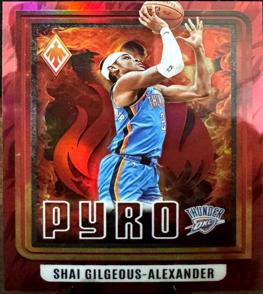 Shai GilgeousAlexander [Red] 14 Prices 2023 Panini Phoenix Pyro
