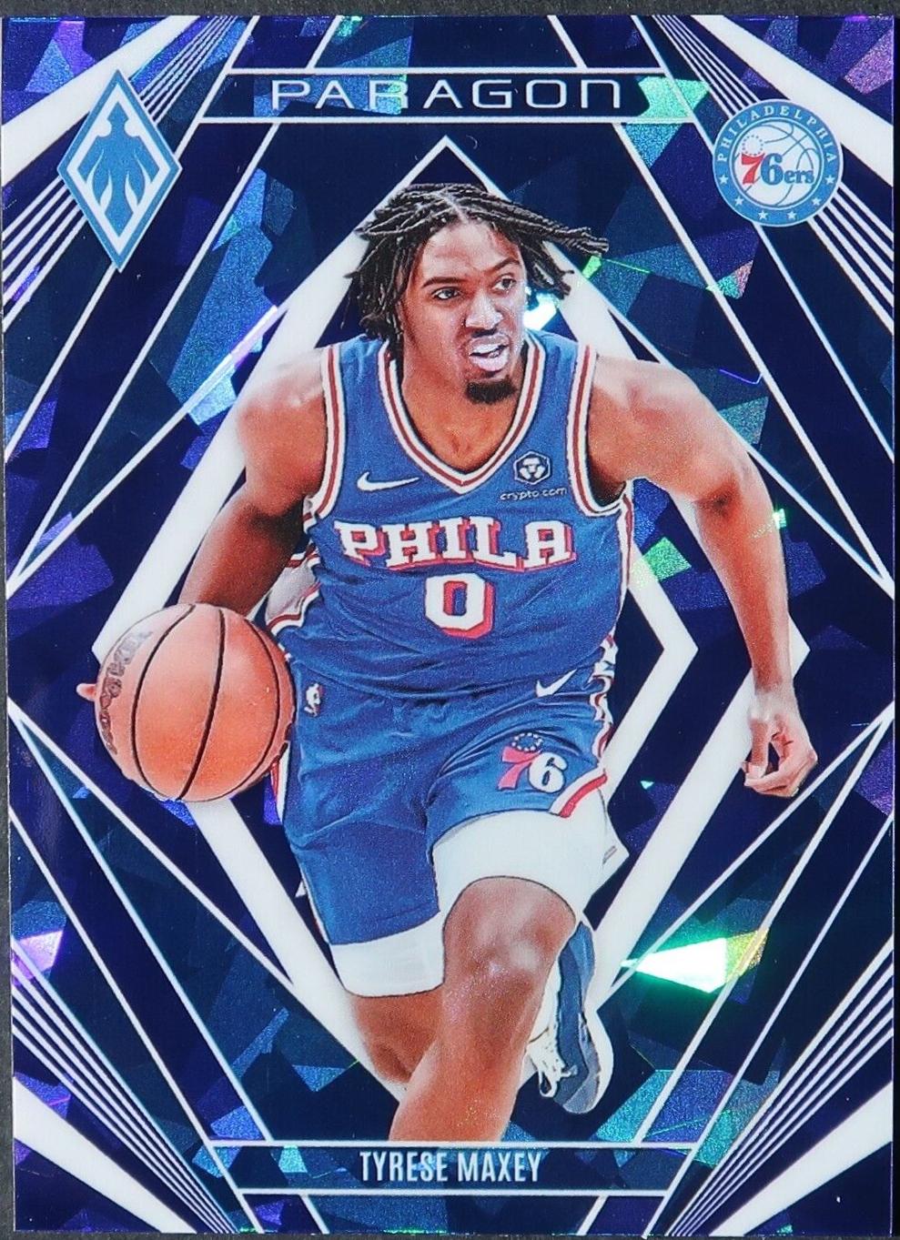 2023-24 PANINI PRIZM Tyrese Maxey #15 Snakeskin Prizm 76ers Case Hit