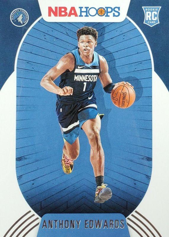 HGA 9.5 Anthony Edwards NBA offers Hoops 2020 Base Rookie Card #216 Gem Mint