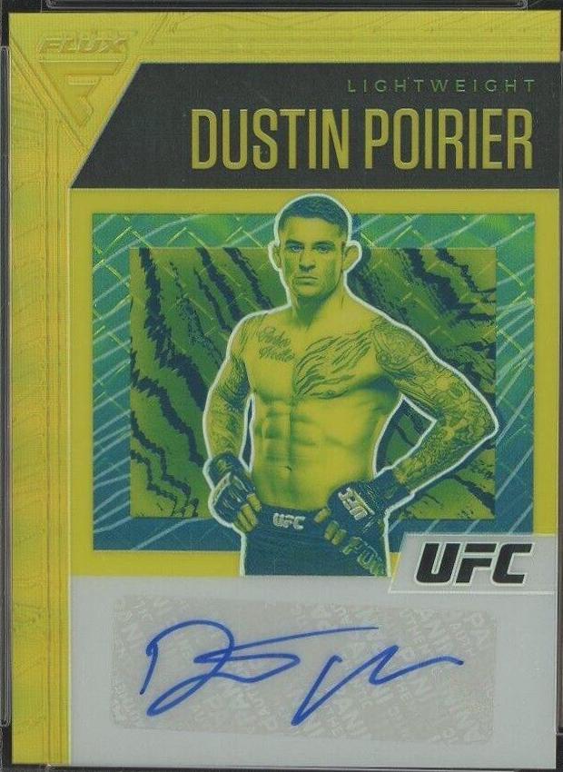 Dustin Poirier [Gold] #FA-DPR Prices | 2021 Panini Chronicles UFC Flux ...