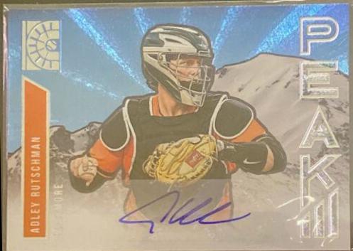 Adley Rutschman purchases autographed panini prizm aspiring. #AA-AR