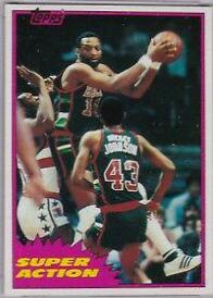 Bob Lanier Mid West #109 Basketball Cards 1981 Topps