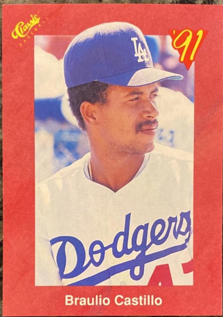 Braulio Castillo #T85 Baseball Cards 1991 Classic