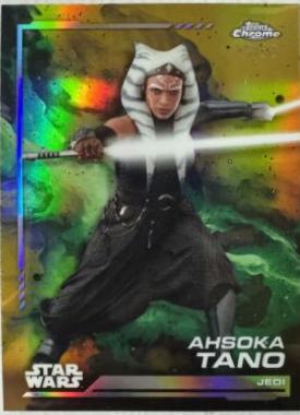 Ahsoka Tano [Gold Refractor] #1 Star Wars 2024 Topps Chrome