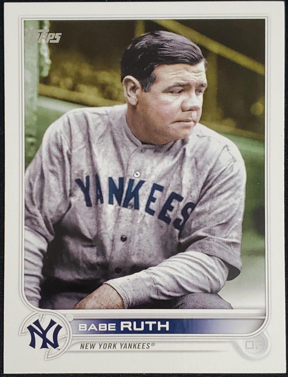 Babe Ruth topps sp card outlet