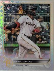 Oneil Cruz [Gold] #22 Baseball Cards 2022 Topps Chrome Logofractor Prices