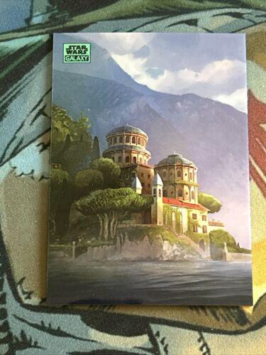 Varykino Retreat #AN-3 Star Wars 2024 Topps Chrome Galaxy Art of Naboo