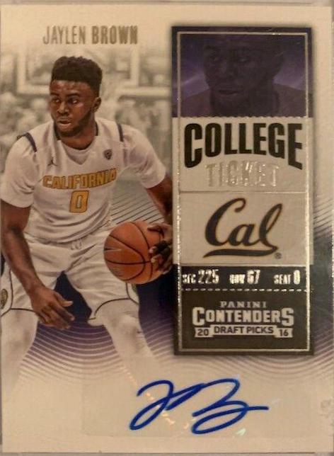 Hotsell 2016-17 Contenders Jaylen Brown Rookie Auto