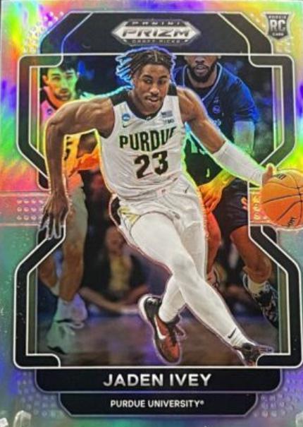 Jaden Ivey [Silver] #53 Basketball Cards 2022 Panini Prizm Draft Picks