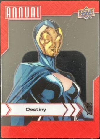 Destiny [Crystal Clear] #24 Marvel 2022 Upper Deck Annual