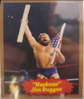 Hacksaw Jim Duggan #77 Wrestling Cards 2012 Topps Heritage WWE