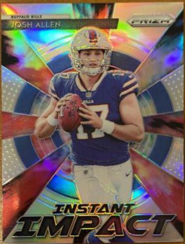 2018 Josh Allen Silver Prizm Rookie Instant Impact high quality Holo