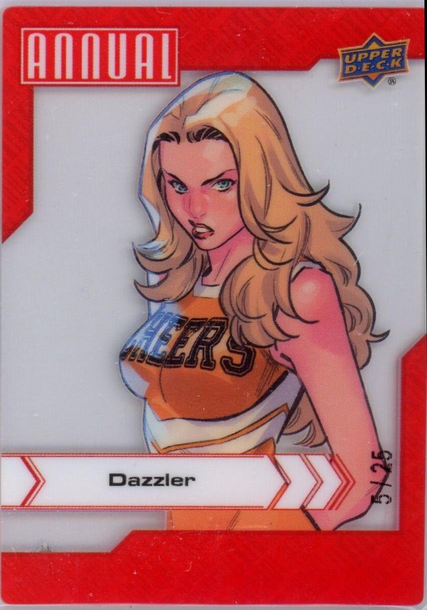 Dazzler [Crystal Clear] #22 Marvel 2022 Upper Deck Annual