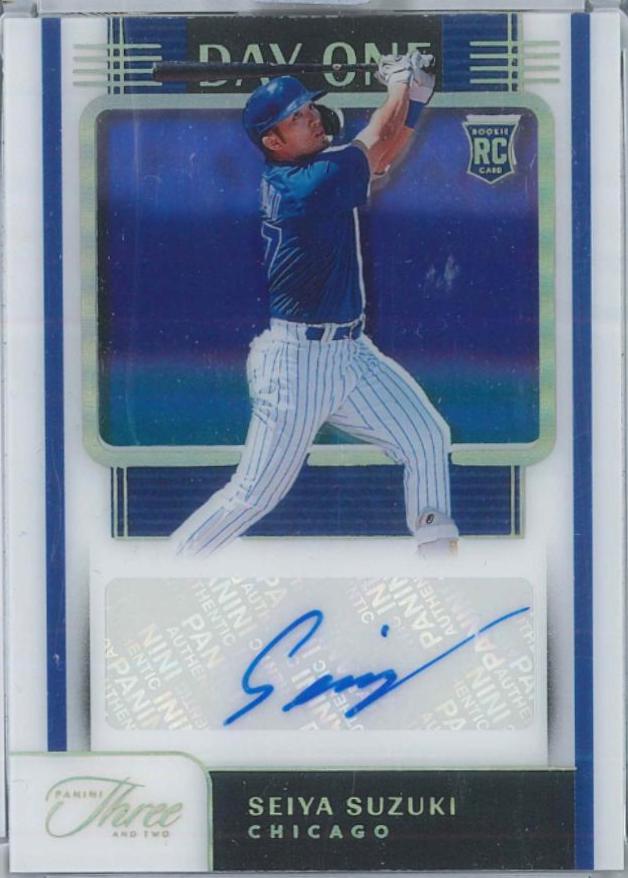 2022 Panini Three And Two Day One Autographs: Seiya selling Suzuki #DOA-SS CSG 9 Mint