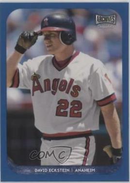 David Eckstein [Blue] #AS-DE Baseball Cards 2018 Topps Archives Snapshots