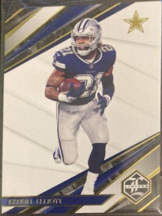 Ezekiel Elliott #2 Football Cards 2021 Panini Limited