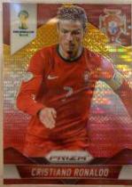 Cristiano Ronaldo [Yellow & Red Pulsar Prizm] #161 Soccer Cards 2014 Panini Prizm World Cup