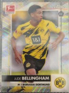 Jude Bellingham [Xfractor] #31 Soccer Cards 2020 Topps Chrome Bundesliga