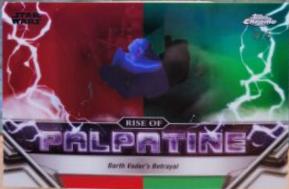 Darth Vader's Betrayal [Dathomir Red Refractor] #RP-17 Star Wars 2024 Topps Chrome The Rise of Palpatine