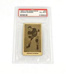 Johnnie Gagnon #43 Hockey Cards 1933 V129 Anonymous Prices