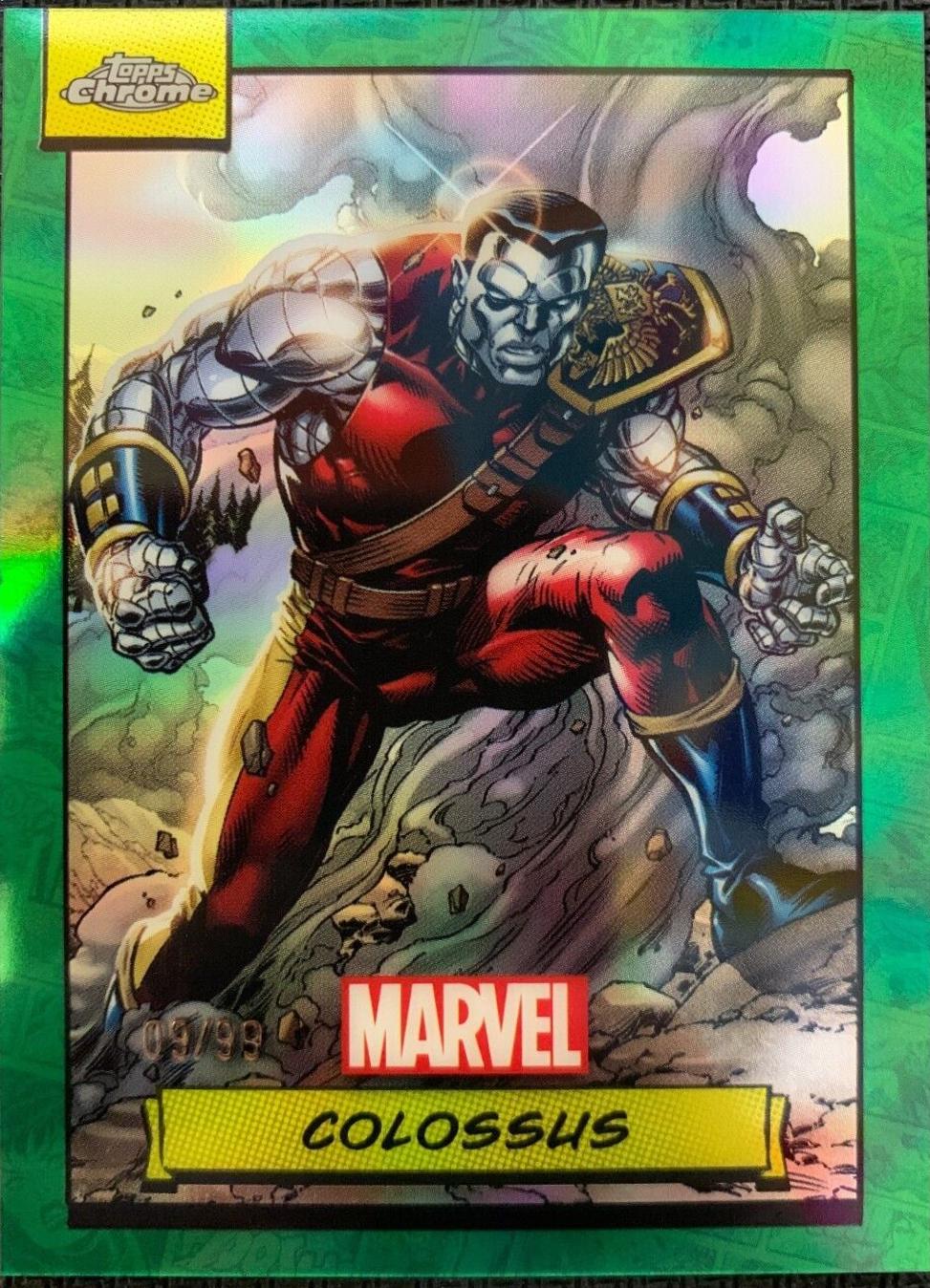 Colossus [Green Refractor] #26 Marvel 2024 Topps Chrome