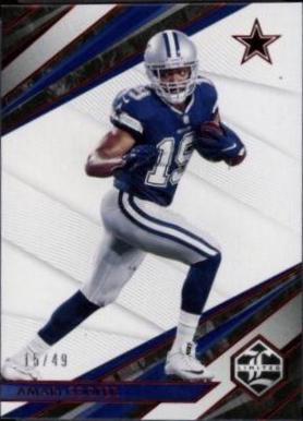 Amari Cooper [Ruby Spotlight] #3 Football Cards 2021 Panini Limited