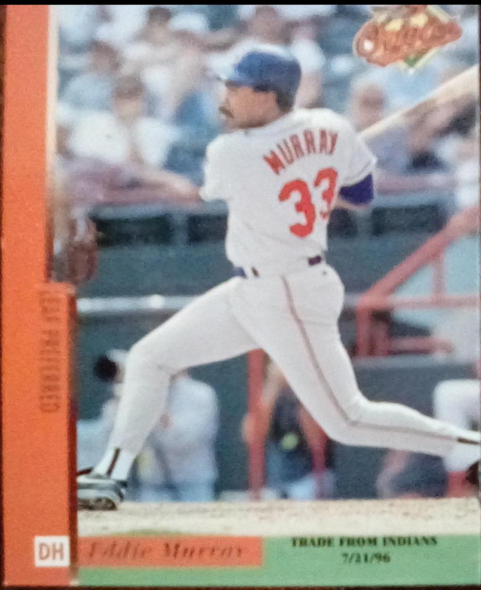 Eddie Murray #68 Baseball Cards 1996 Pinnacle