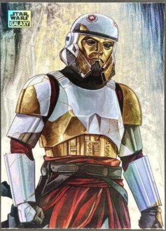 Captain Enoch #GE-7 Star Wars 2024 Topps Chrome Galaxy Galactic Empire Art