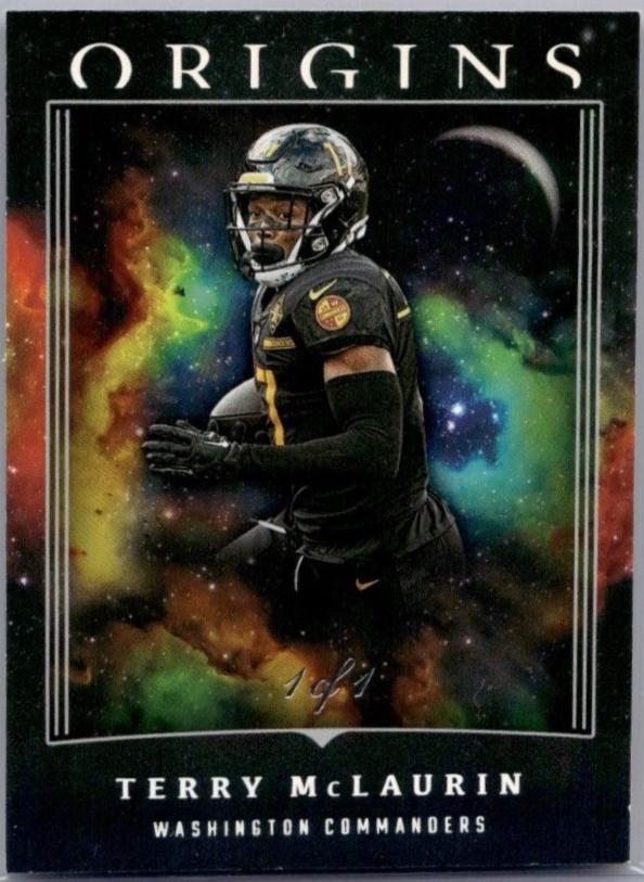 Terry McLaurin [Black] 92 Prices 2023 Panini Origins Football Cards