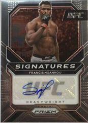 Francis Ngannou #SG-FNG Ufc Cards 2021 Panini Prizm UFC Signatures Prices