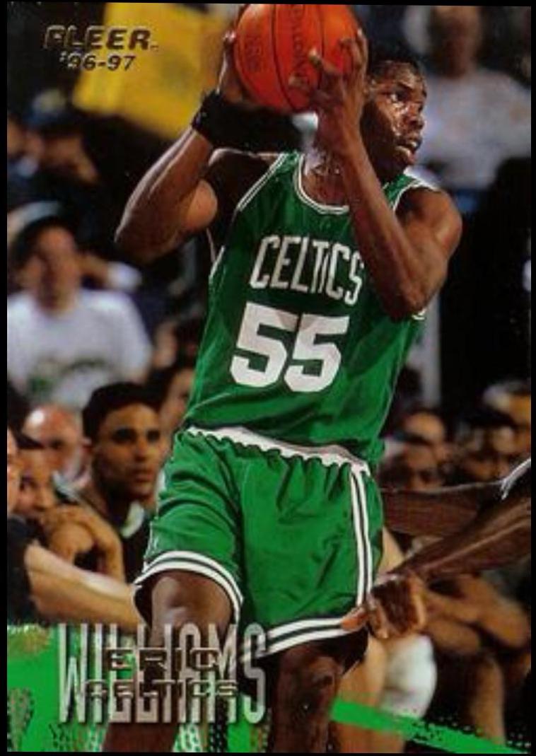 Eric Williams #8 Basketball Cards 1996 Fleer