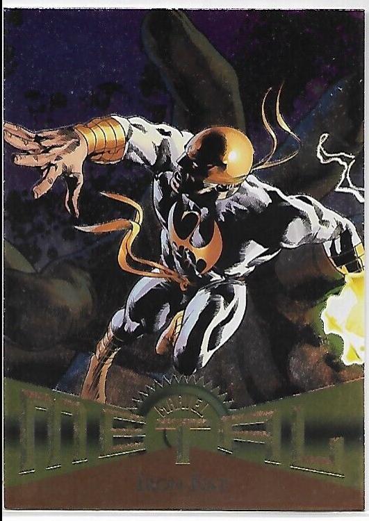 Iron Fist #R-13 2024 SkyBox Metal Universe Avengers Retro