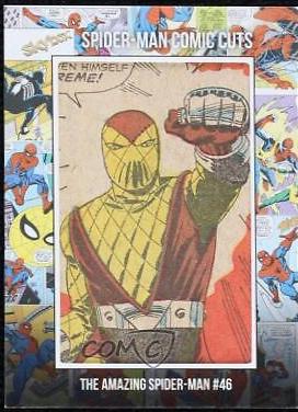 Amazing Spider-Man #CC-ASM46 Marvel 2022 Metal Universe Spider-Man Comic Cuts